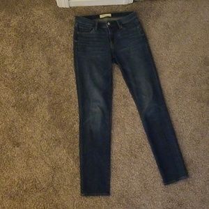 Gap Real Straight Jeans 27 Long